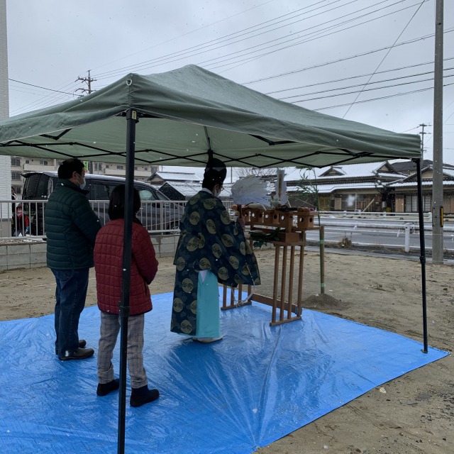 M様邸❄地鎮祭