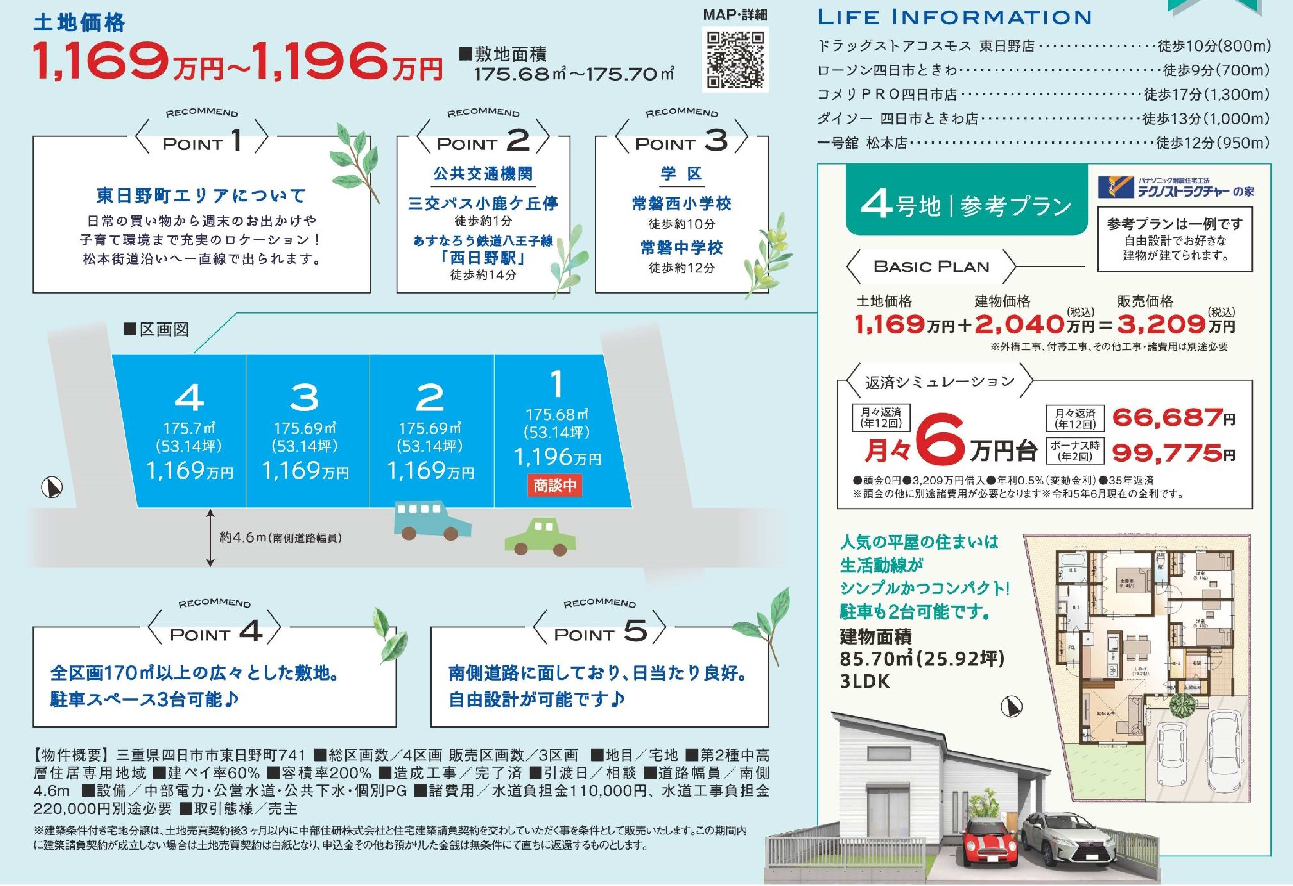 四日市市東日野分譲地｜販売会開催