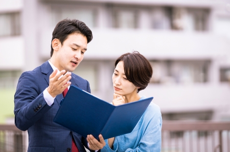 情報をお渡しするだけでなく一緒に土地探しをします！ 写真