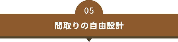 間取りの自由設計