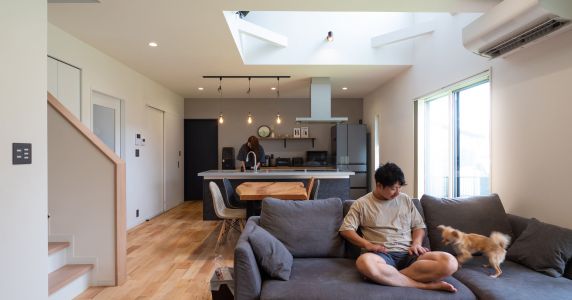 ペットたちと暮らす家 写真