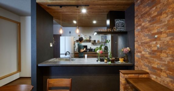 Cafe&Barスタイルのお家 写真